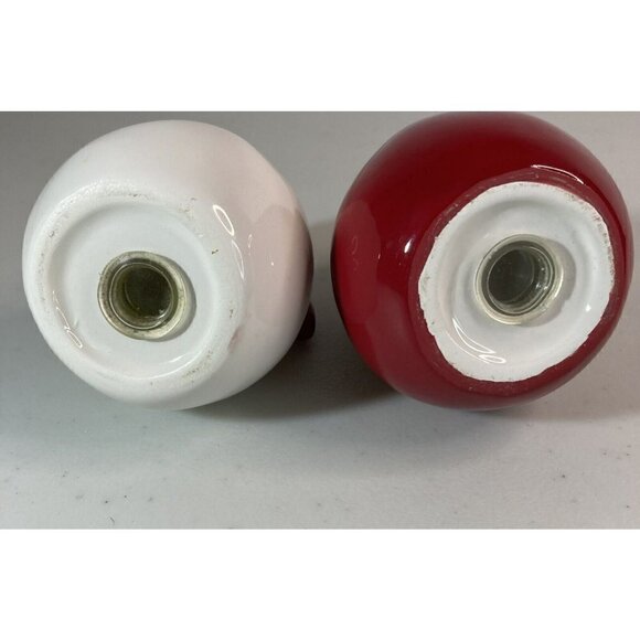 Oneida Christmas Closeups Santa & Snowman Salt Pepper Shakers 3.5 “ w/ Box - Picture 7 of 9